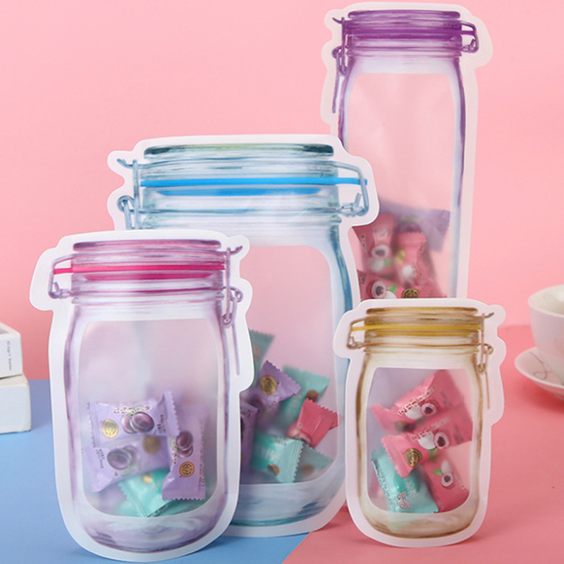 Mason jar shaped bags hot sale