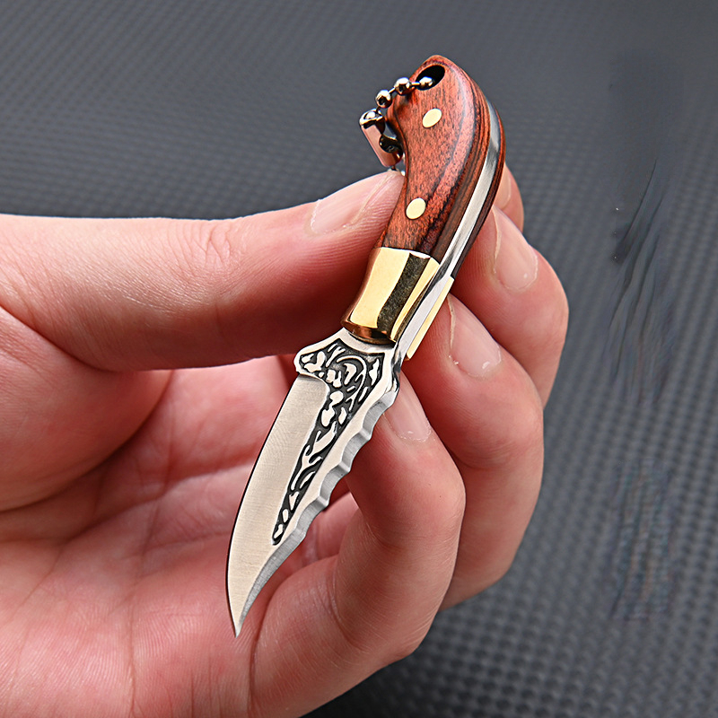 Mini cuchillo de corte de acero inoxidable para cortar queso fruta cocina