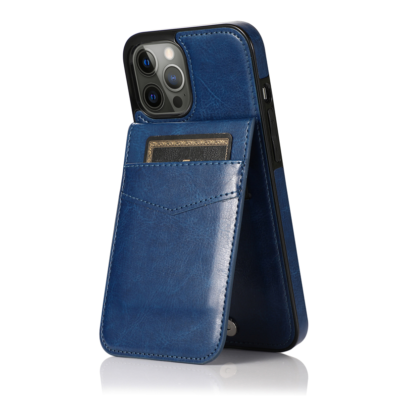 Leather Cards Solt Wallet Case for IPhone 14 Pro Max 13 12 Mini 11