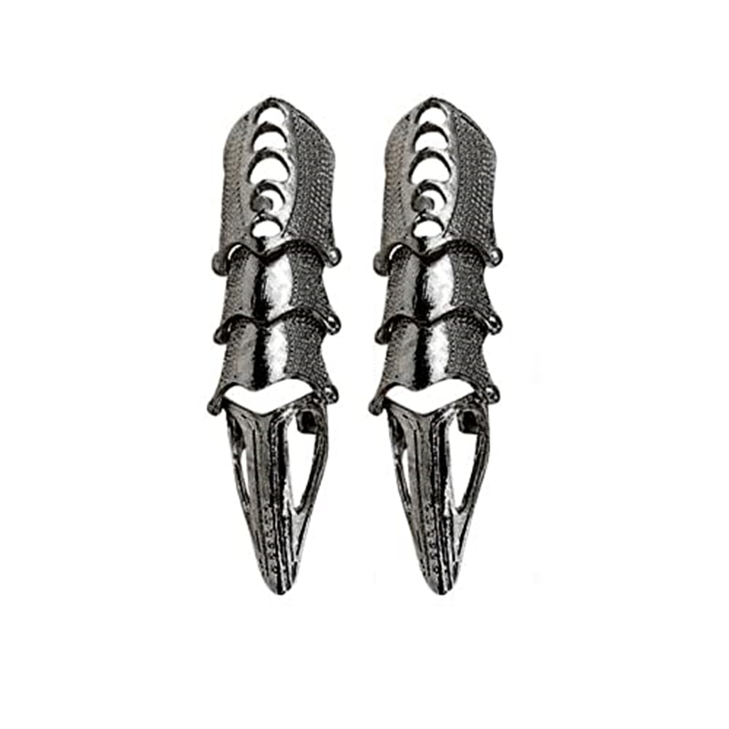 1Pcs Retro Knuckle Nails Bendable Finger Alloy Ring Men Women Jewelry Gift