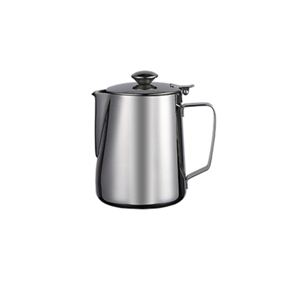 JIBBI Milk Steaming Frothing Pitcher Stainless Steel Non-Stick Milk Jug