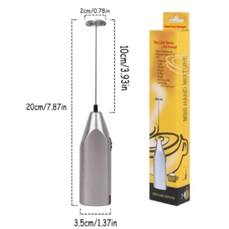 Mini batidora eléctrica de espuma de leche, batidora de café inalámbrica,  batidora de mano para huevos, batidora de capuchino, herramientas para  batir de cocina, 1 ud. - Temu