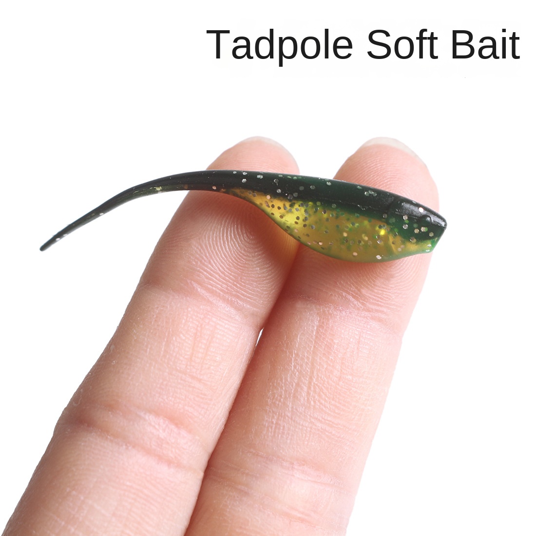20pcs Bionic Soft Bait Lures - Perfect for Bass, Perch & More - Small  Tadpole Soft Fishing Lure - 0.7g/5cm/1.97inch