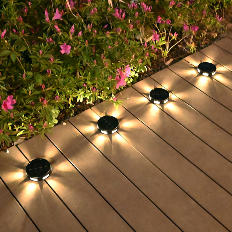 Lampe solaire à piquet pour allée de jardin éclairage solaire