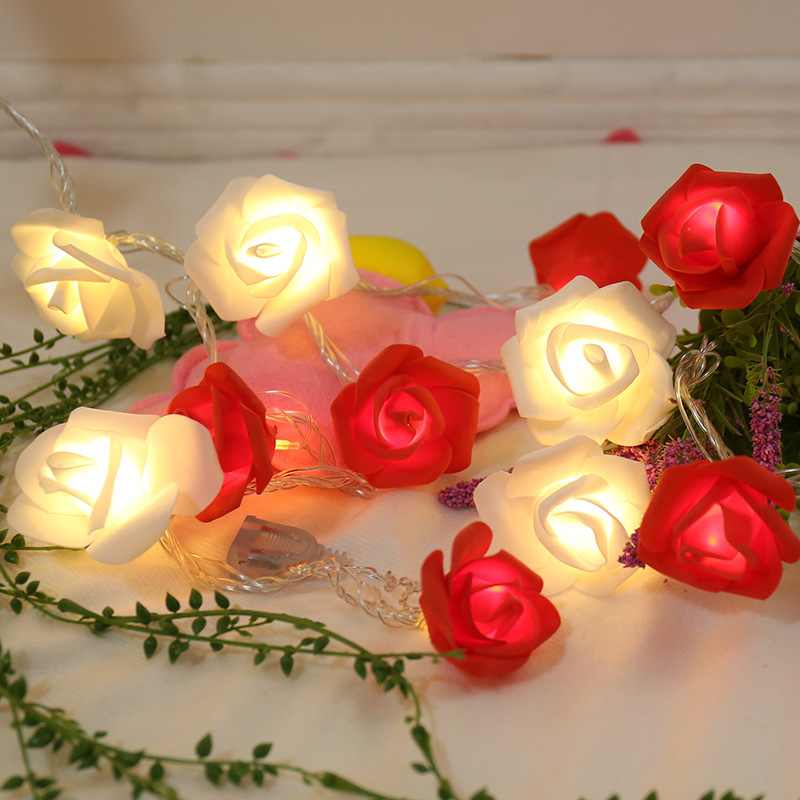 1 Branch Laser Gradient Colored Flowers Creative Valentine's - Temu