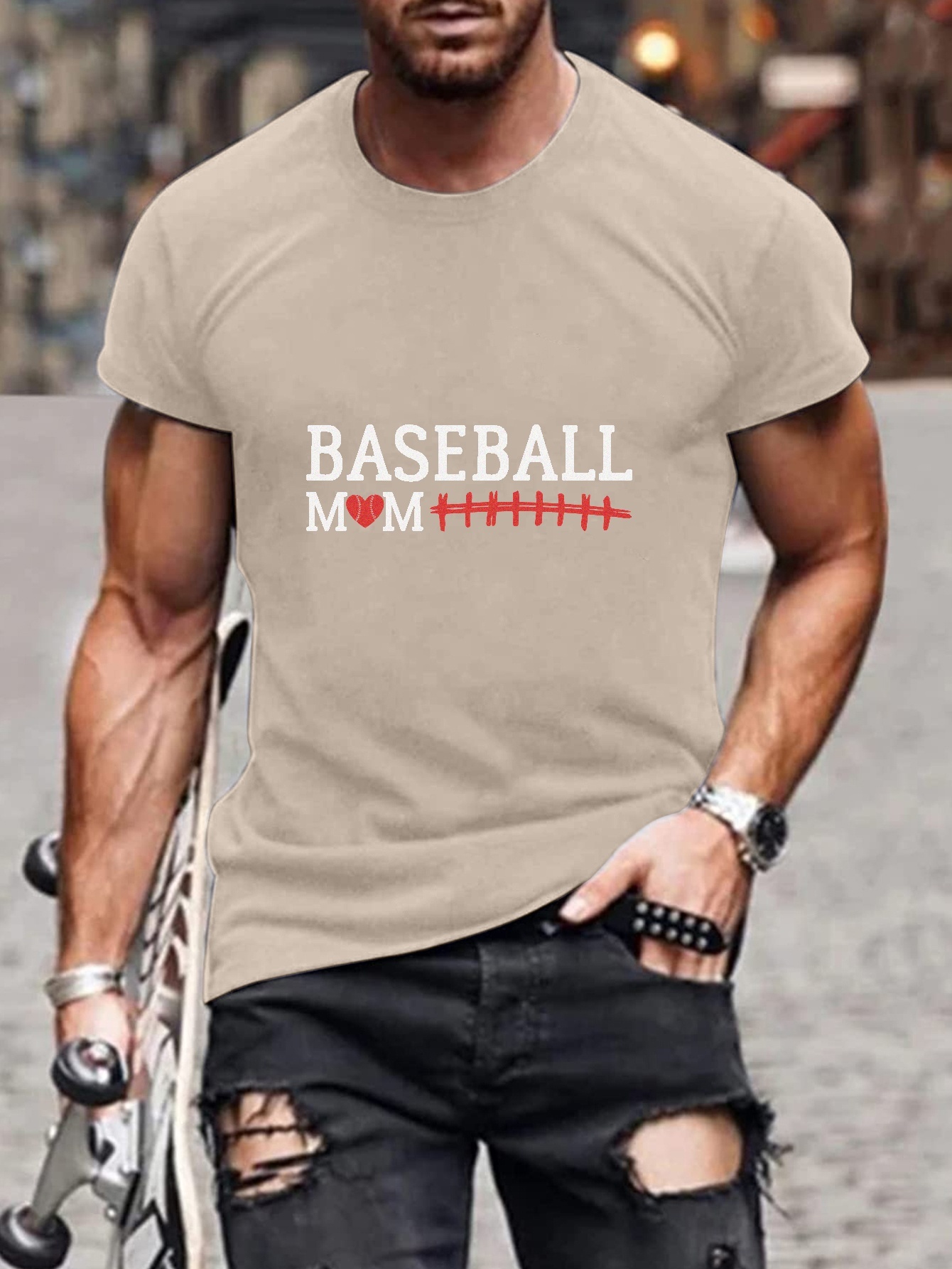 Plus Size Men's Striped Short Sleeve Band Collar Jersey For Baseball,  california Graphic Print Baseball Shirt For Big & Tall Males, Men's  Clothing - Temu