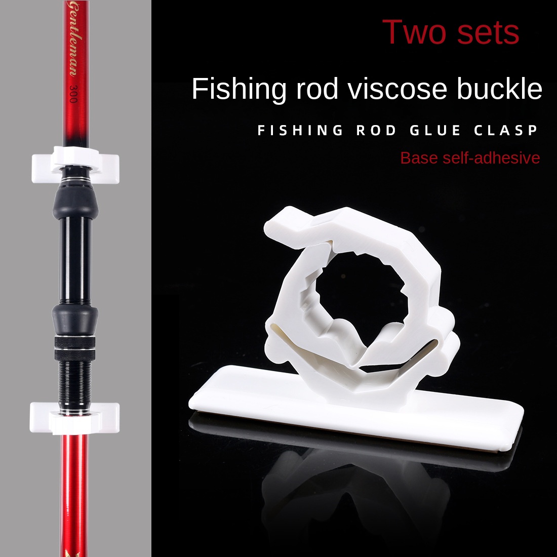 2pcs Premium Fishing Rod Holder - Wall/Car Mountable, Space-Saving Pole  Organizer for Easy Storage and Display of Your Fishing Gear