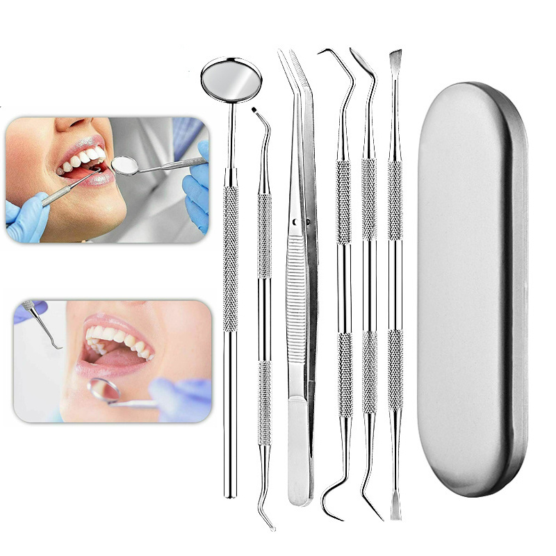 WDL 2 unids espejo bucal Periodontal Espejo Dental Lupa Pestañas  Artificiales Espejo Dentista Herramienta Laboratorio Instrumentos Acero  Inoxidable