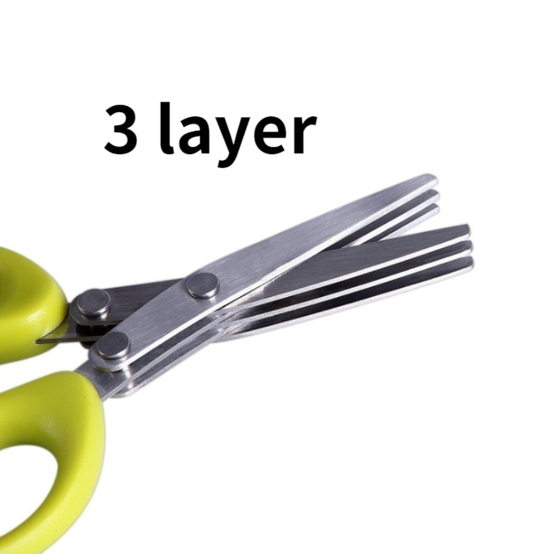 5 Layers Stainless Steel Kitchen Shears Perfect For Chopping - Temu