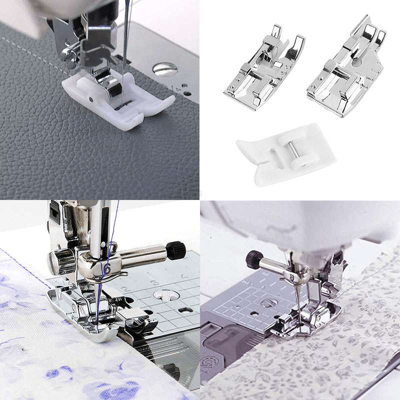 Stitch In Ditch Foot And Quilting Patchwork Presser Foot Set - Temu Mexico