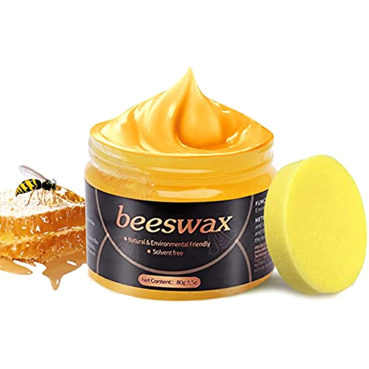 80g Beewax polaco crema miel cera jabón proteger muebles de madera