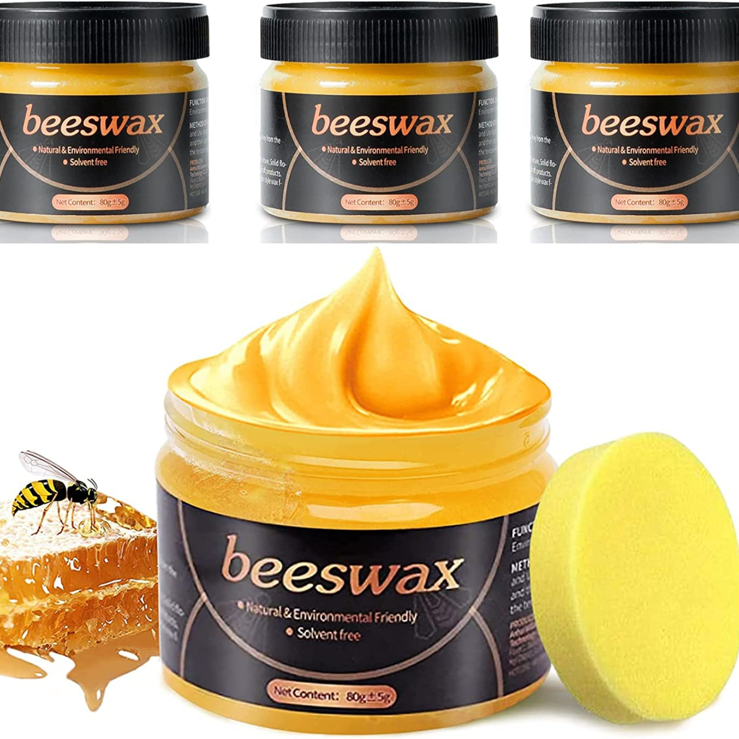 Madera condimento Beewax cera de abeja tradicional polaco para