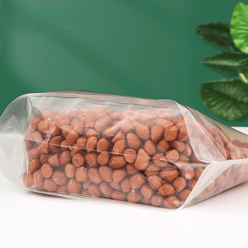 10 sacchetti ermetici per cereali con coperchio, sacchetto contenitore per  alimenti, sacchetto di aspirazione sottovuoto trasparente