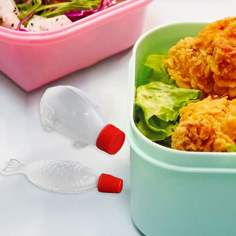 Mini Seasoning Sauce Bottle Portable Tomato Ketchup Bottle Salad Dressing  Container for Bento Lunch Box Kitchen Jars Mini