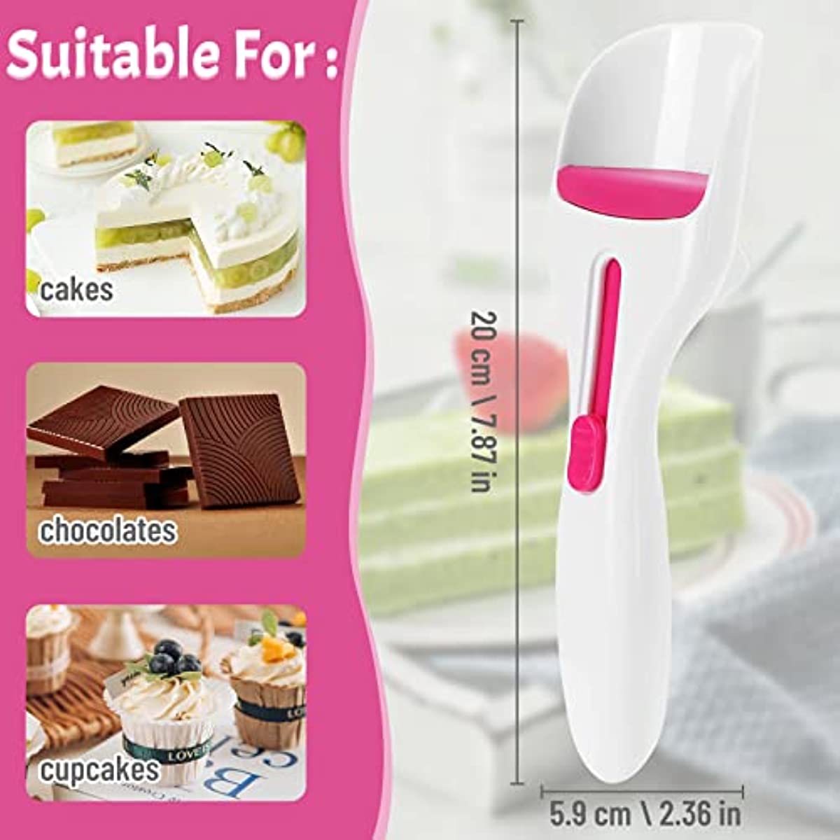 Effortless Baking With The Cupcake Scoop: Bpa-free Batter Dispenser With  Measuring Function For Equal Amounts & Dishwasher Safe For Drip-free  Cleanup! - Temu United Arab Emirates