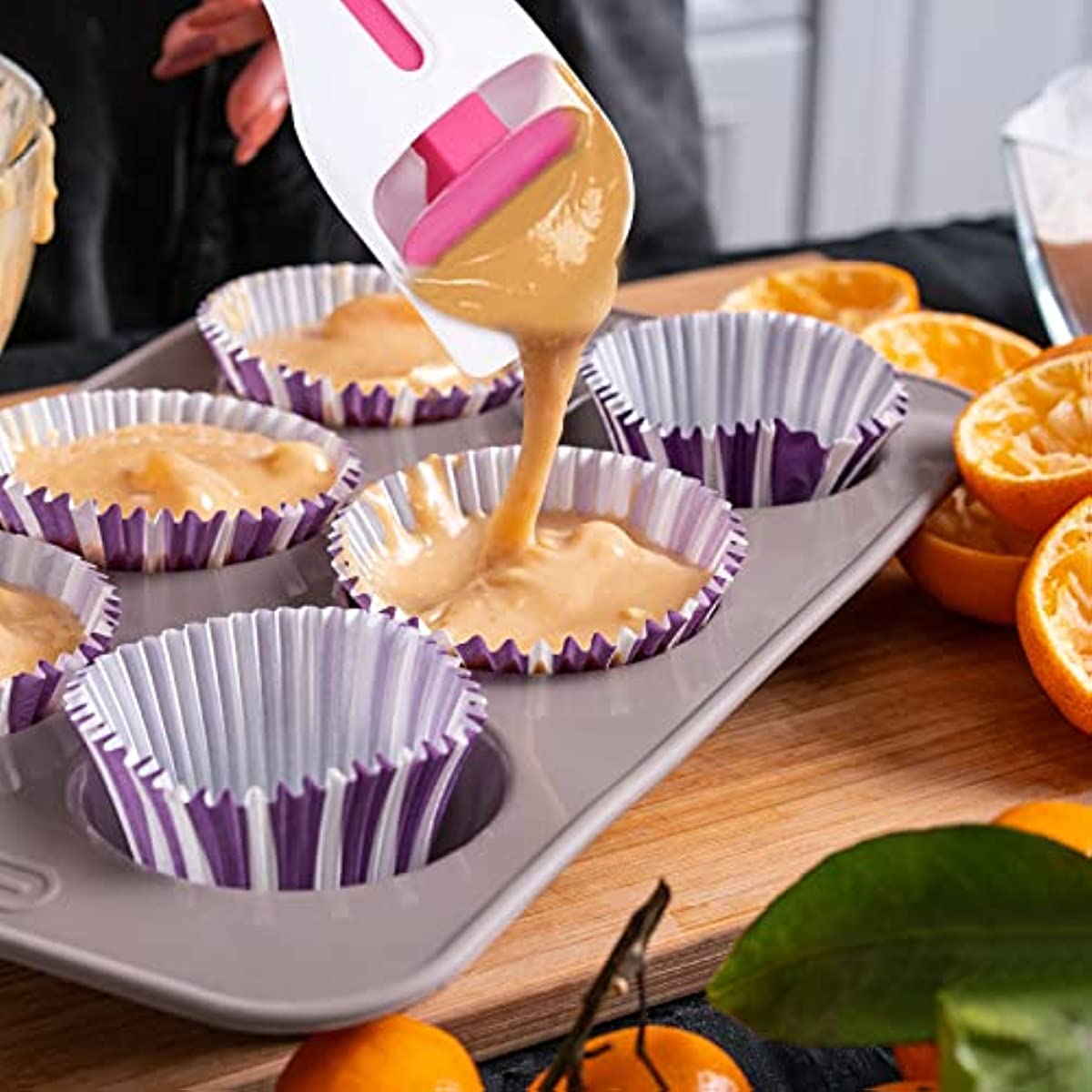 Cake Batter Scoop Can Push Labor-saving Cupcake Spoon Cake Batter