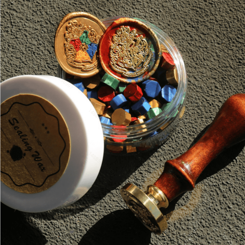 Wax Seal Stamp Kit With Gift Box, Cat Claw Wax Pieces, Sealing Wax