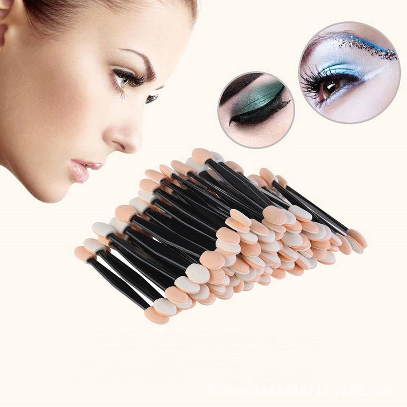 6 Pieces Eyeshadow Brush Short Shader Small Brush Smudge Makeup