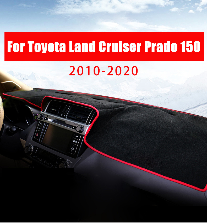 For Land Cruiser Prado 150 Fj150 2010-2023 With A Dashboard Cover Mat For  Sun Protection And Comfort Temu United Arab Emirates
