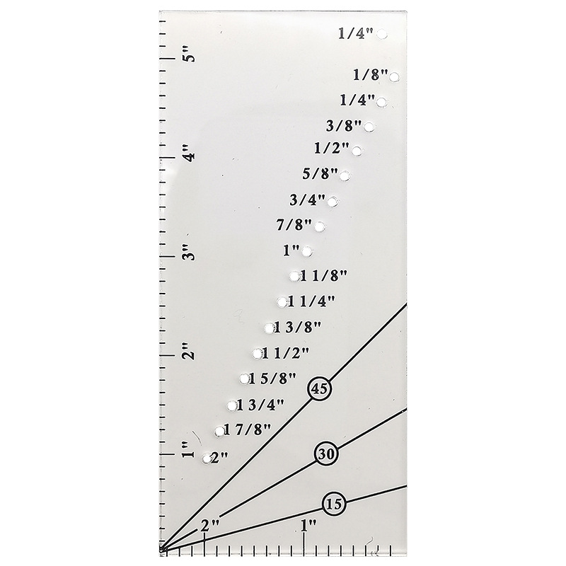 Sewing Ruler Patchwork Ruler Seam Guide for Sewing Machine with Scale Sew  Seam