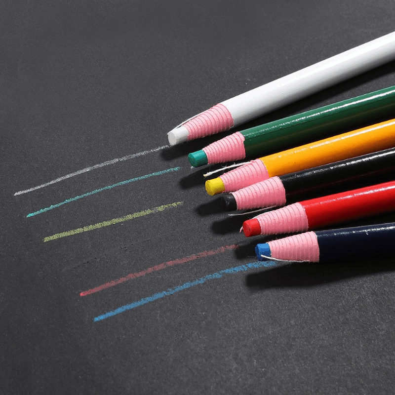 Tailors Chalk Pencils Water Soluble Sewing Mark Pencils Free - Temu