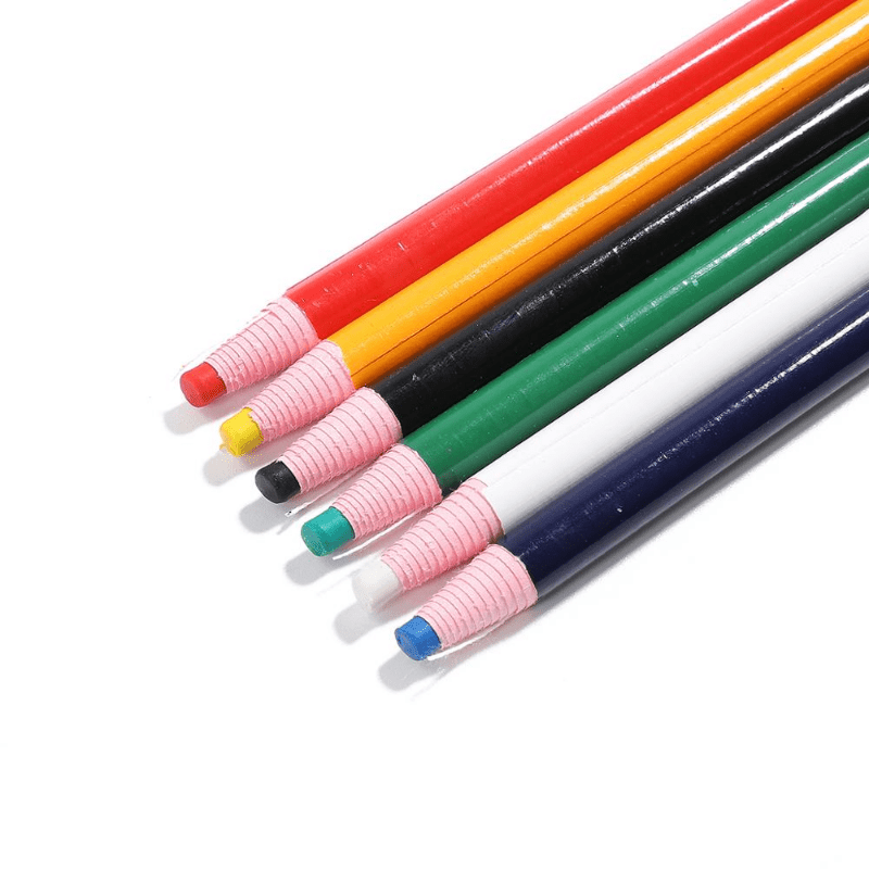 1pc Cutting Chalk Pencil, Water-soluble Pencil, Essential Tool For Tailoring  And Cutting, Professional Quality, Creative Textile (random Color)