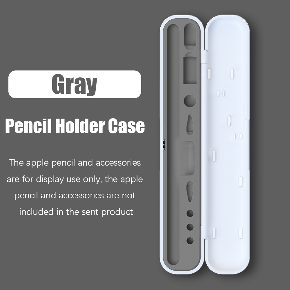  Soporte para Apple para lápices, accesorios para Apple Pen, 1  bolsa para puntas de lápiz, funda protectora de bolsillo para cable USB,  Samsung Stylus iPad Pro - portalápices color oro rosa 