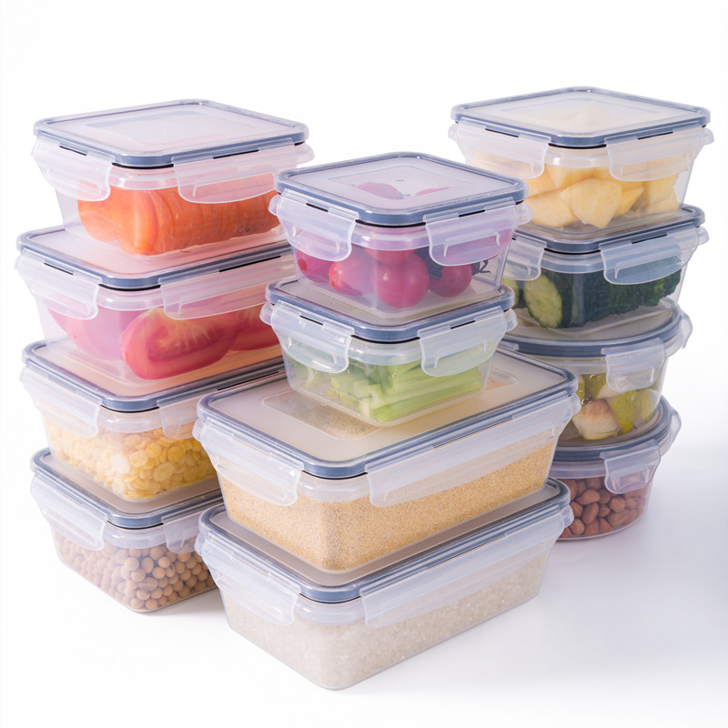 Food Storage Box, Food Fresh-keeping And Moisture-proof Storage Container,  Sealed Plastic Grain Distributor, Used To Store Grains, Sugar, Flour, Rice,  Nuts, Snacks And Kitchen Supplies, Kitchen Storage - Temu