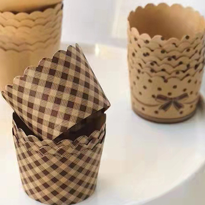 50Pcs Cake Paper Wrapping Cup Cupcake Liner Holder Baking Bread