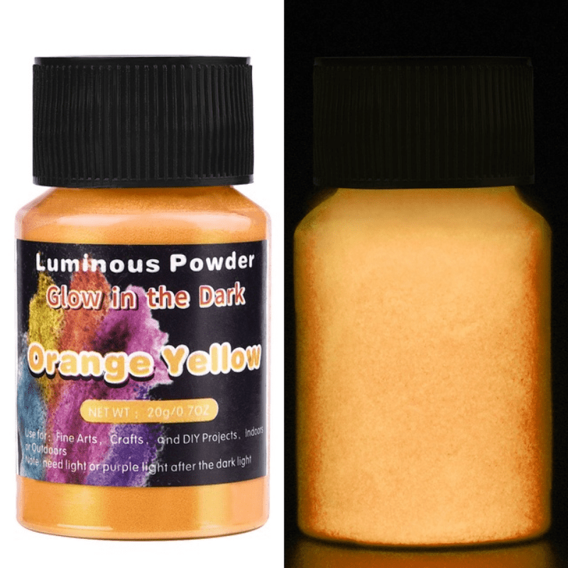 Orange to Gold Glow Powder