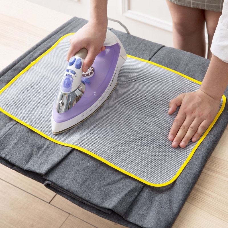 Protector de tela de malla abrasadora para ahorrar quema, almohadilla de  tela para planchar y proteger fácilmente (4 piezas)