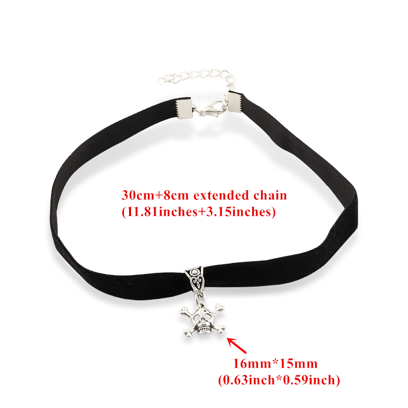 Velvet Choker Necklace - Black