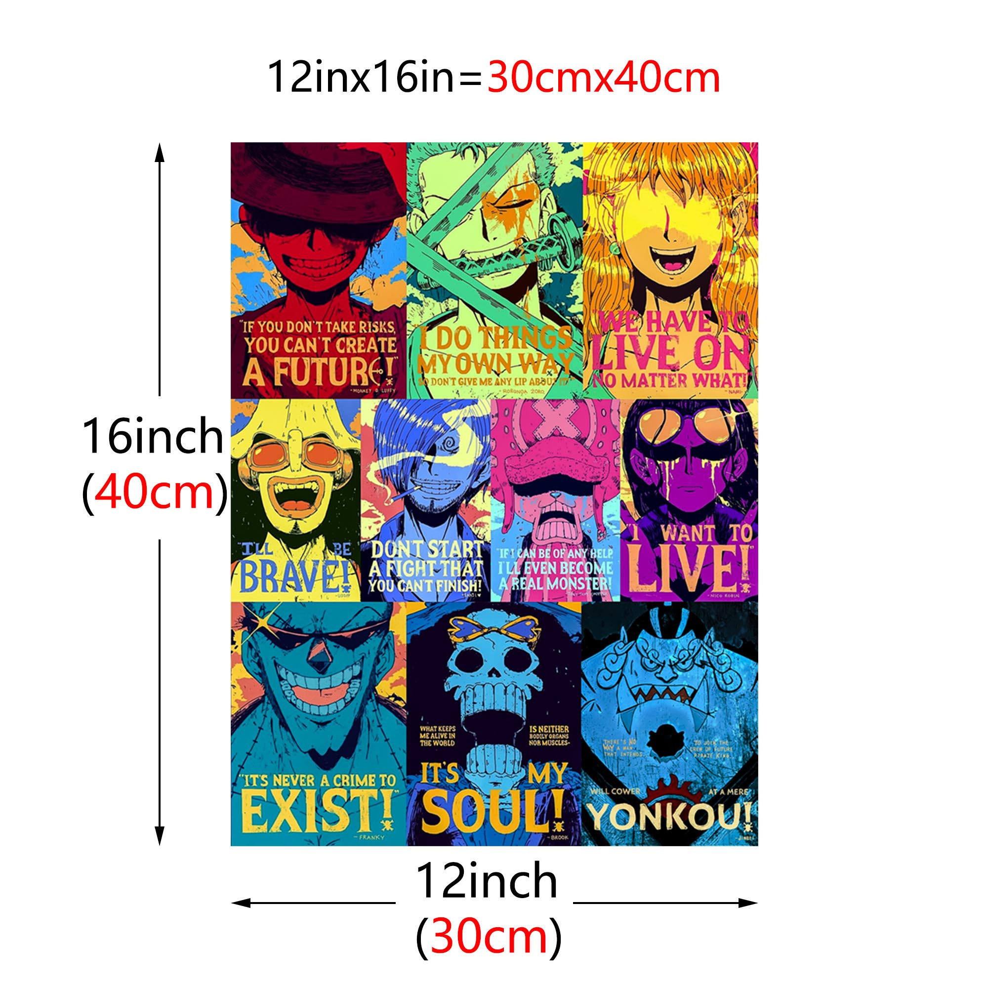 Anime Canvas Poster Wall Painting For Home Decor
