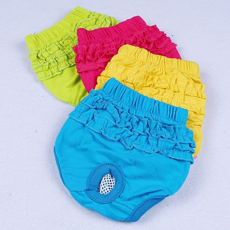 Adorable Lace Panties Female Dogs Perfect Pet Sanitary Temu