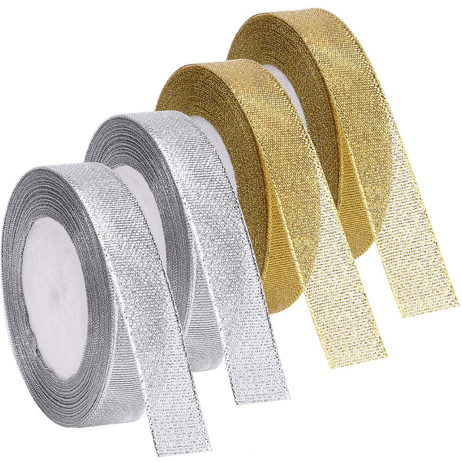 25yards Wide ranging Of / Gold Satin Ribbon Gift Crafts Diy - Temu