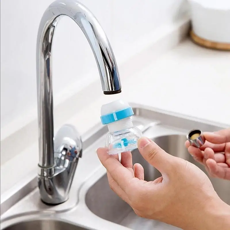 1pc tap water household medical stone faucet tap water clean purifier filter details 6