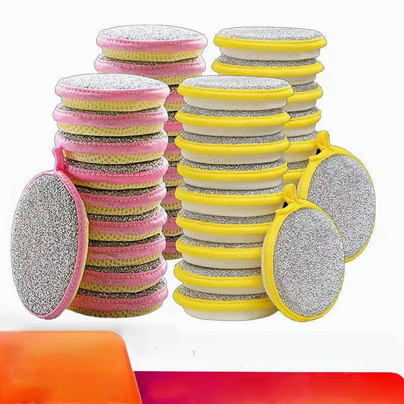 Kitchen Cleaning Sponge Dish Towel Scouring Pad Dishware - Temu