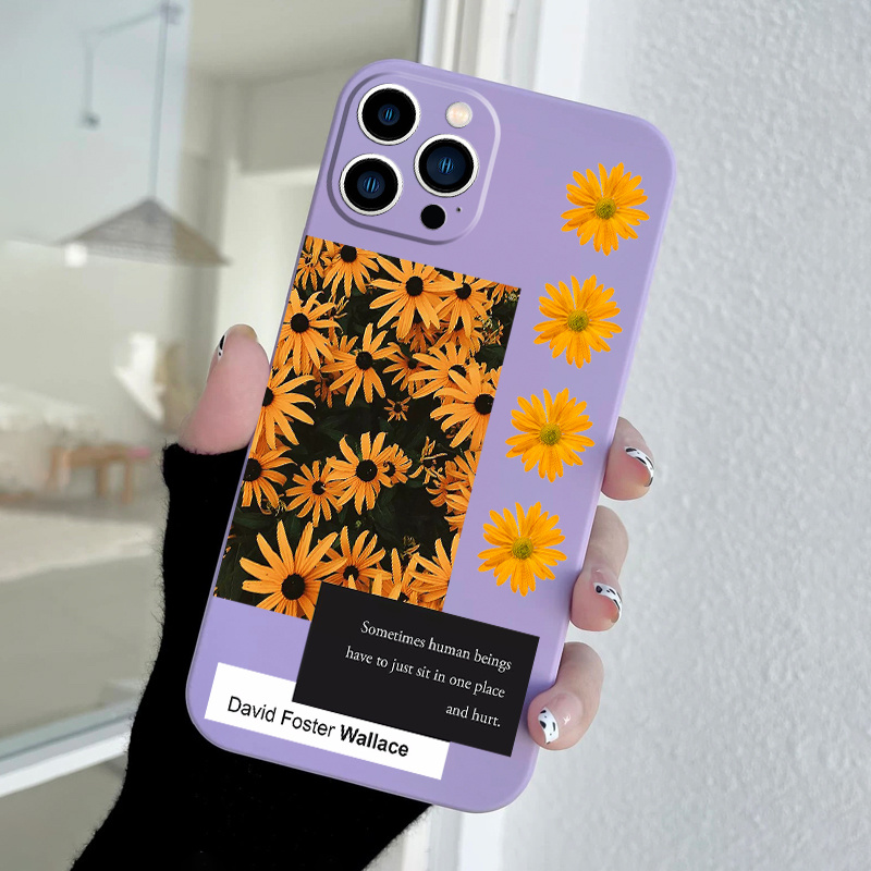 Iphone 13 Pro Clear Flowers Cases  Case Iphone 11 Flowers Aesthetic -  Flower Phone - Aliexpress