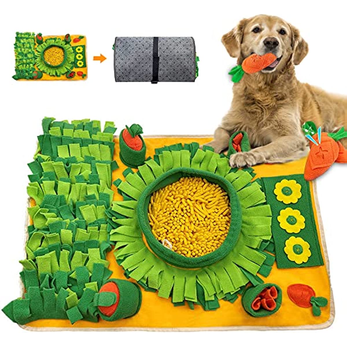 The Snuffle Mat - Food Puzzles for Cats