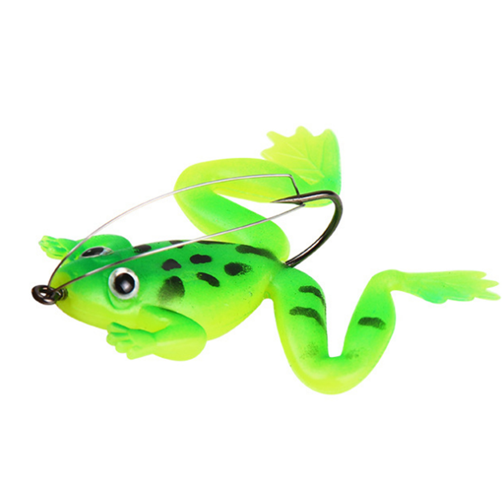 Rubber Frog Soft Fishing Lures Crankbait Tackle Frogs - Temu