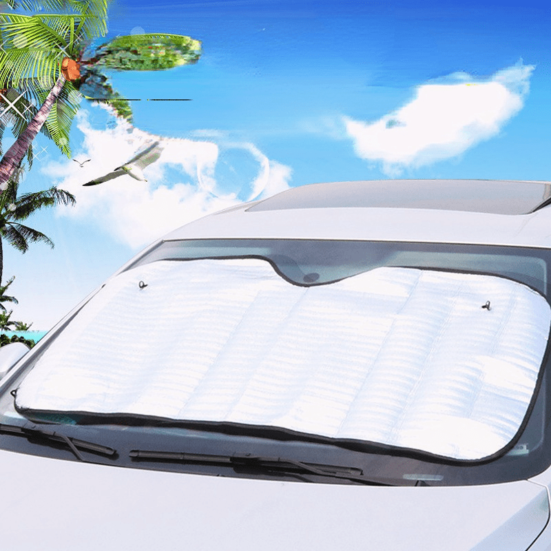 Auto Sonnenschirm Saugnapf Frontscheibe Sonnenschutz Aluminium Folie  Wärmedämmung Auto Sonnenblende Frontscheibe Sonnenschirm, Schnelle Und  Sichere Online-kasse