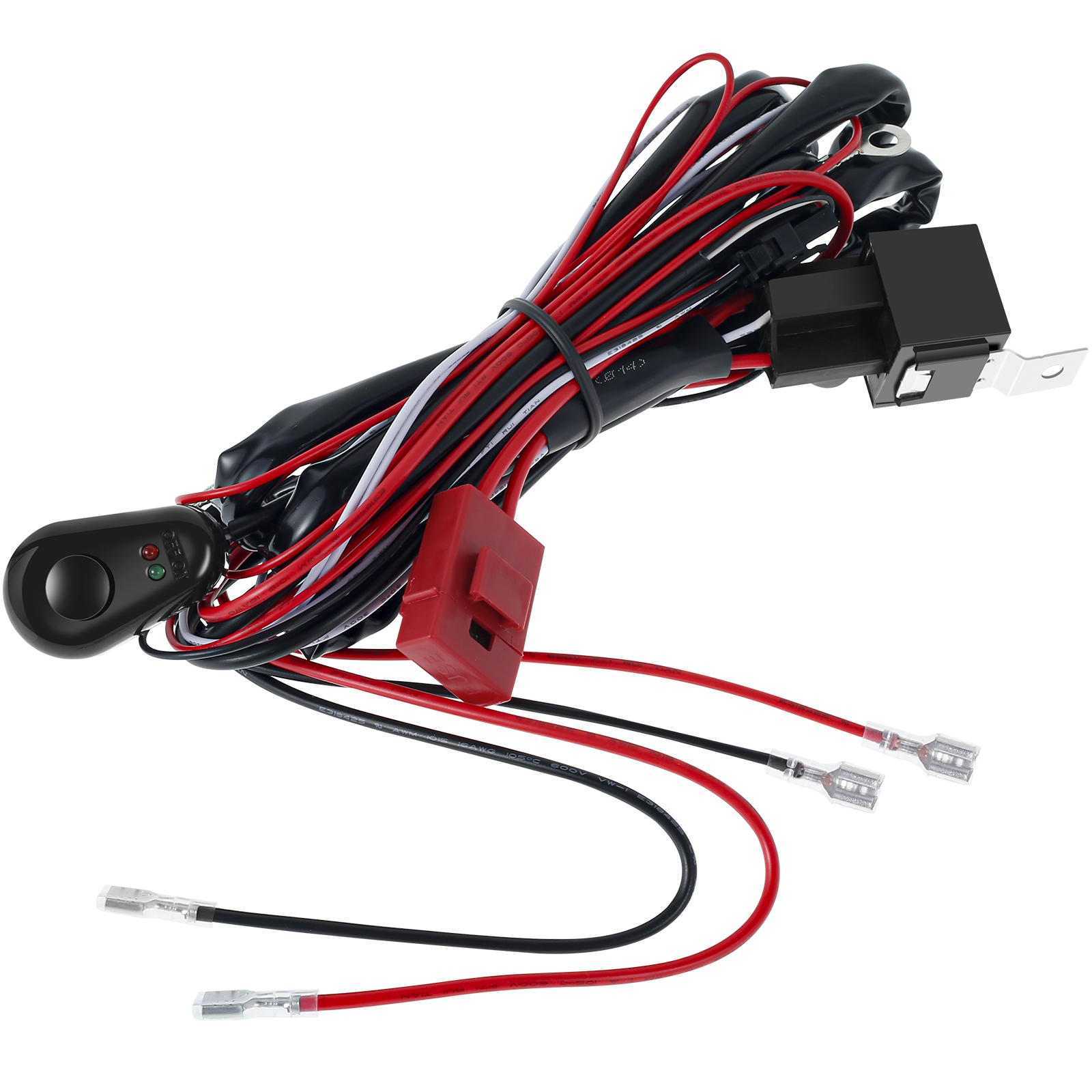 Remote Control Led Light Bar Harness Kit: 16awg Length - Temu