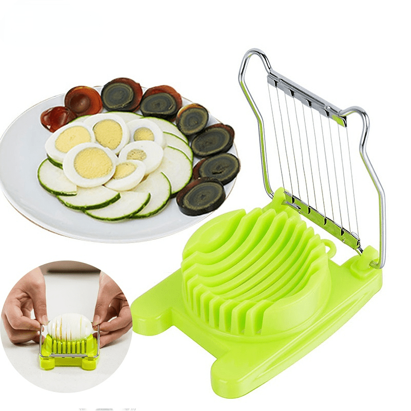 Stainless Steel Egg Slicer Cutter Cut Egg Device Grid For Vegetables Salads  Potato Mushroom Tools Chopper For Kitchen Chopper - Temu
