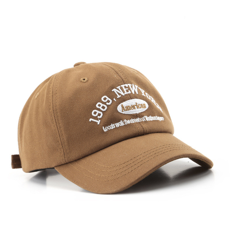 1989 Embroidery Casual Baseball Cap Solid Sunscreen Dad Hat Unisex Vintage Sun