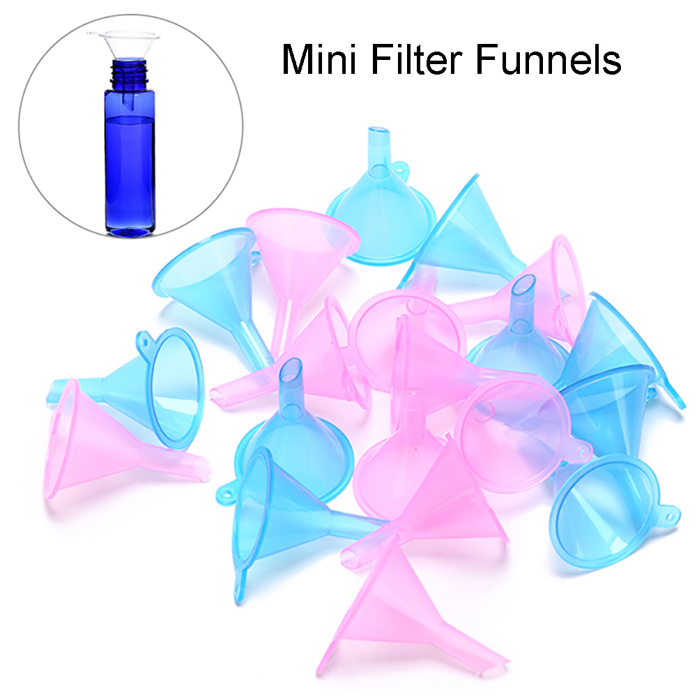 iSnuff Mini embudo pequeño paquete de 5 embudo para botellas de  laboratorio, arte de arena, perfumes, especias, embudo de polvo, aceites  esenciales