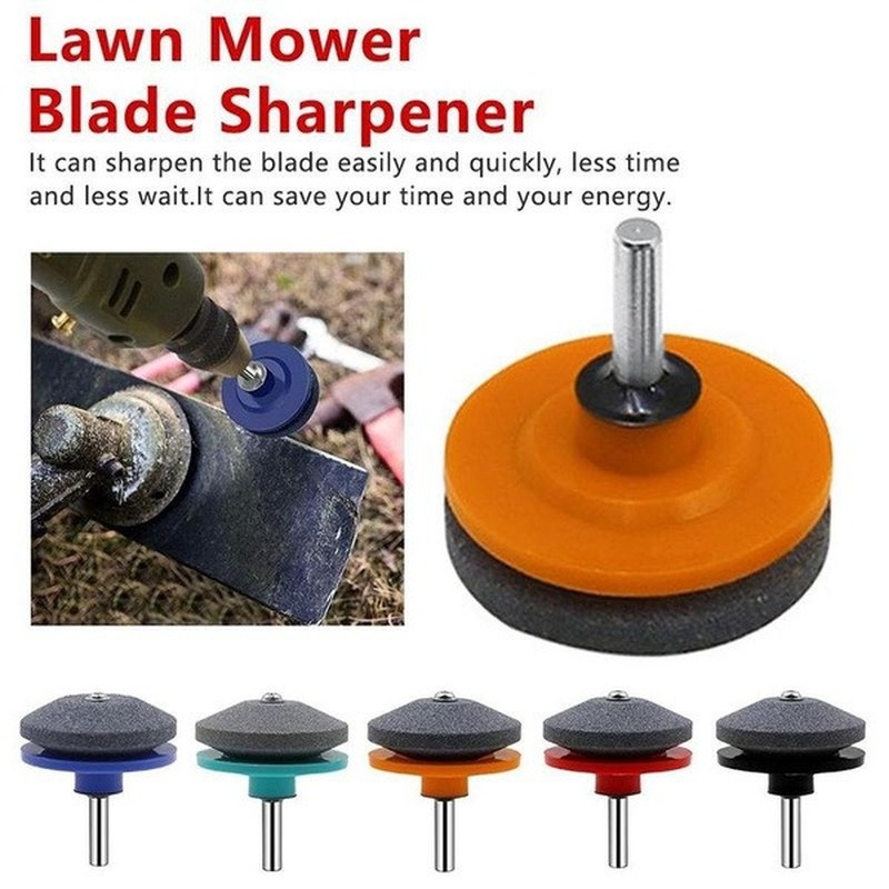 Sharpening Made Easy: Lawn Mower Sharpener Power Hand Drill - Temu