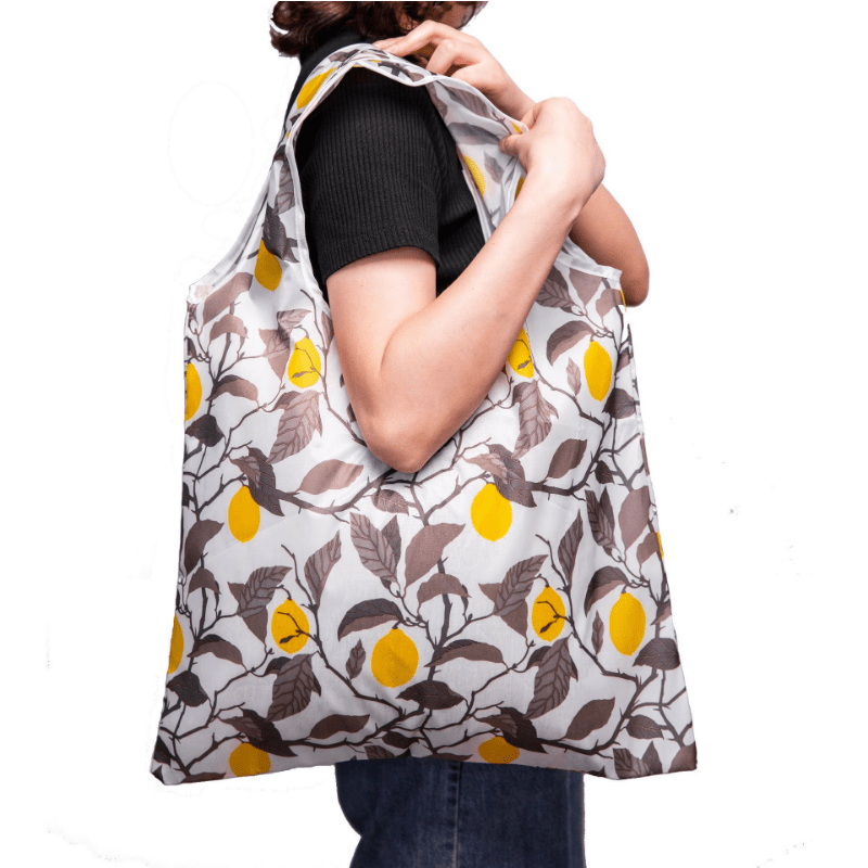 Plaid Pattern Nylon Tote Bag, Reusable Grocery Shopping Bag, Foldable Large  Capacity Shoulder Bag - Temu