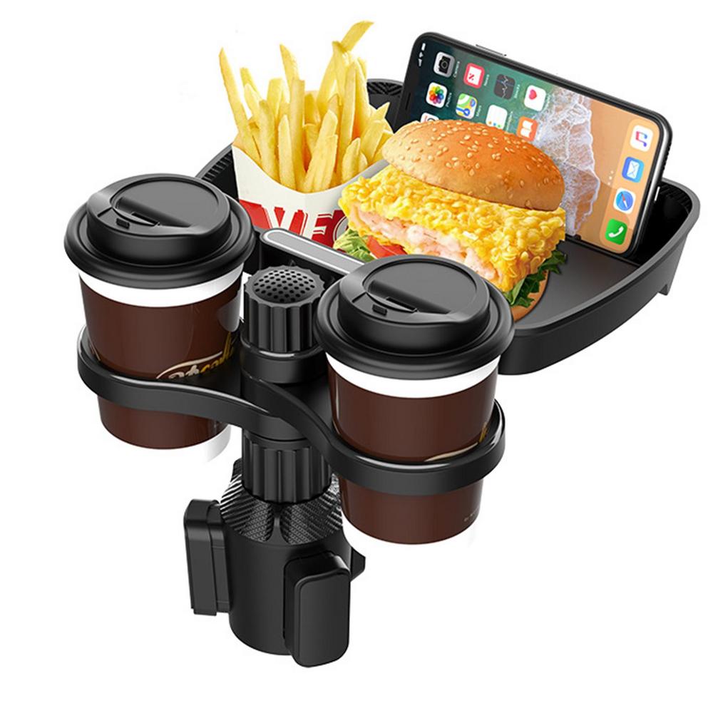 DriveDine Car Cup Holder Tray - Stay Organized and Enjoy Your Meals on the  Go!