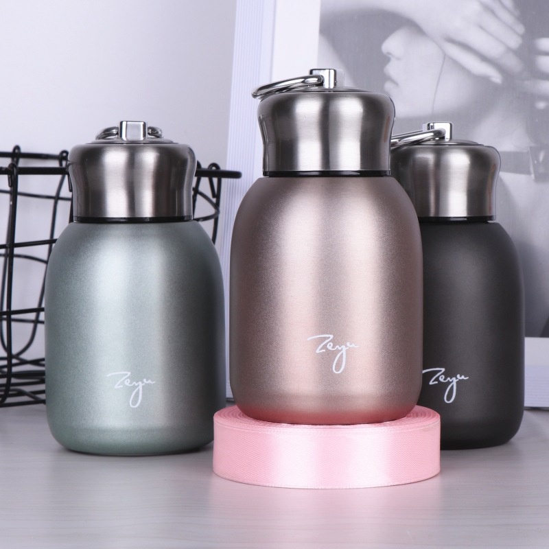 Mini Coffee Thermos Portable Travel Water Bottle Insulated Thermal Bottle