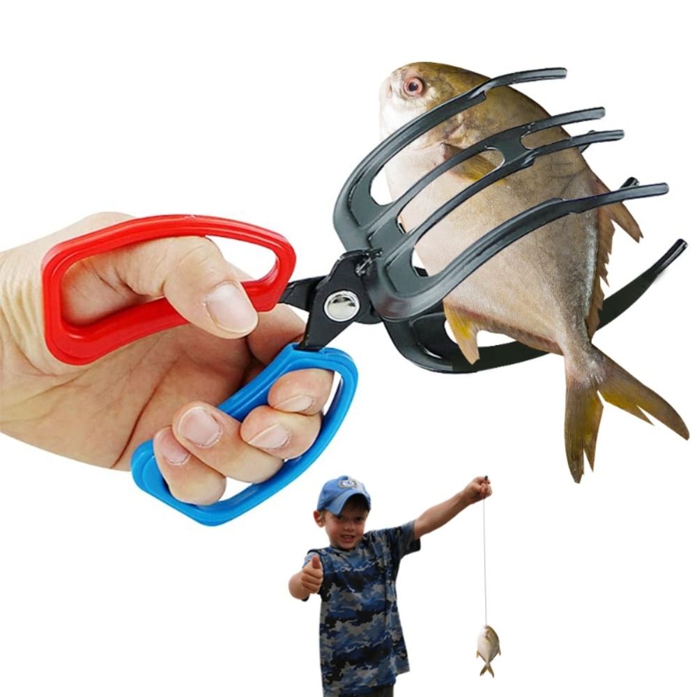 Three-Claw Metal Fish Grips - Control And Secure Your Catch With Ease